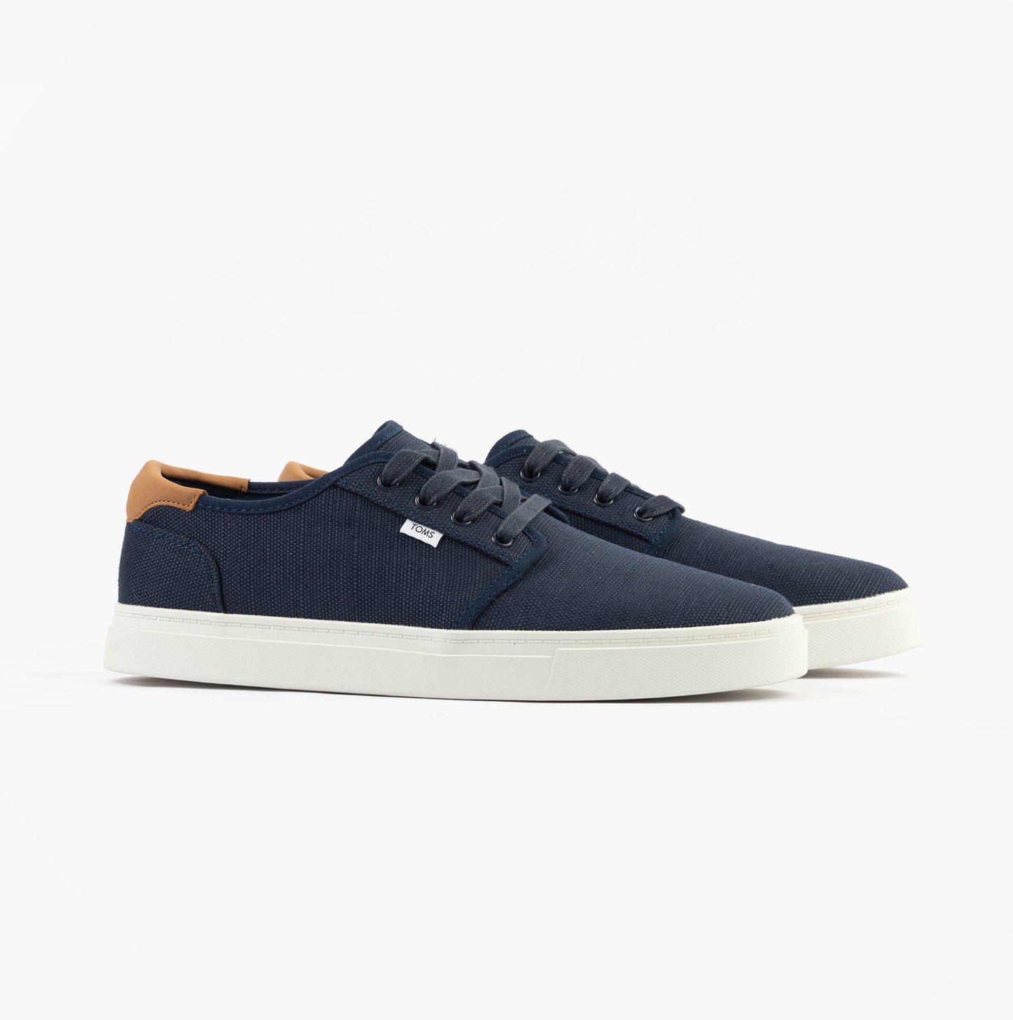 TOMS CARLO 2.0 Mens Canvas Trainers Navy