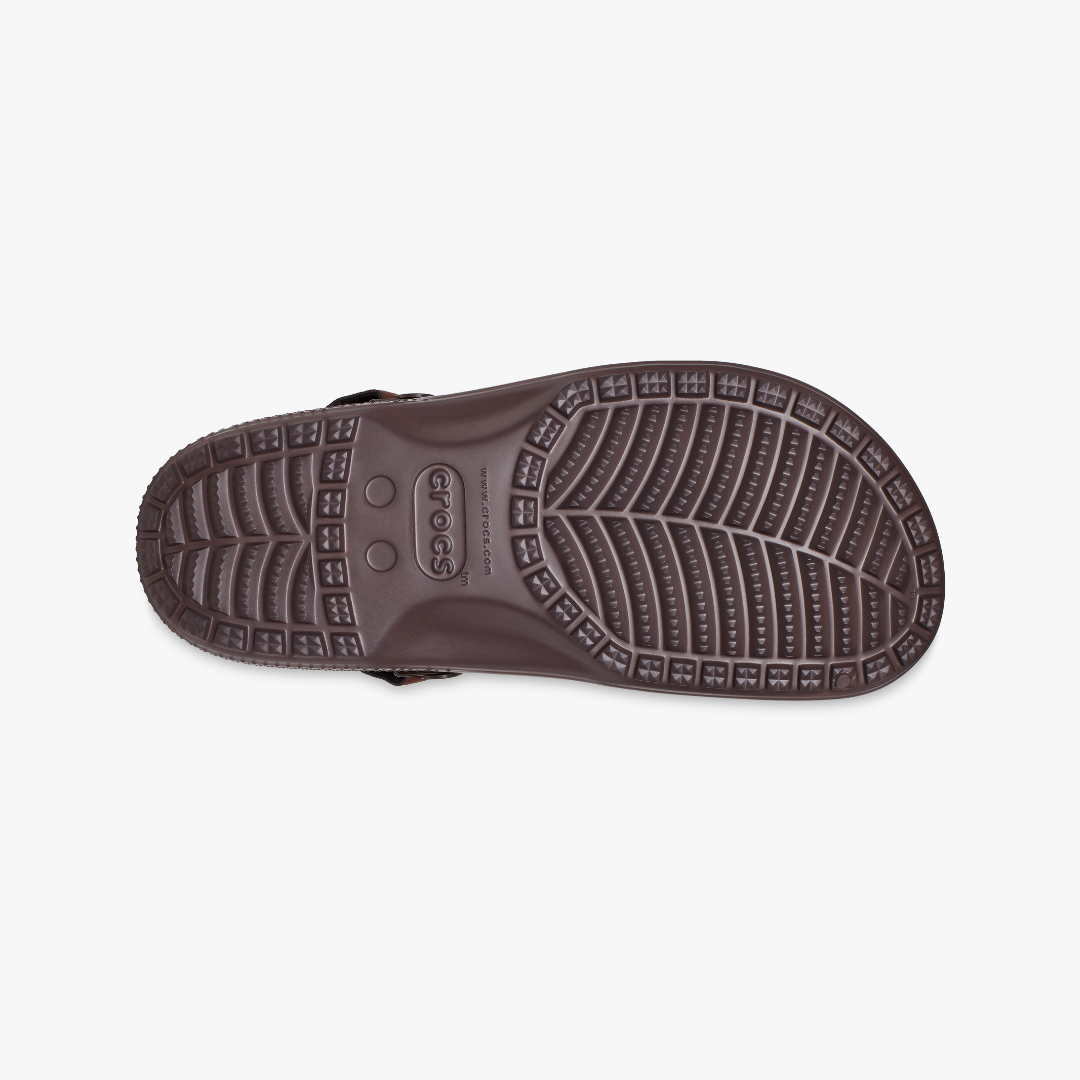 Crocs 207689-23D YUKON VISTA II LITERIDE Mens Clogs Espresso/Mushroom