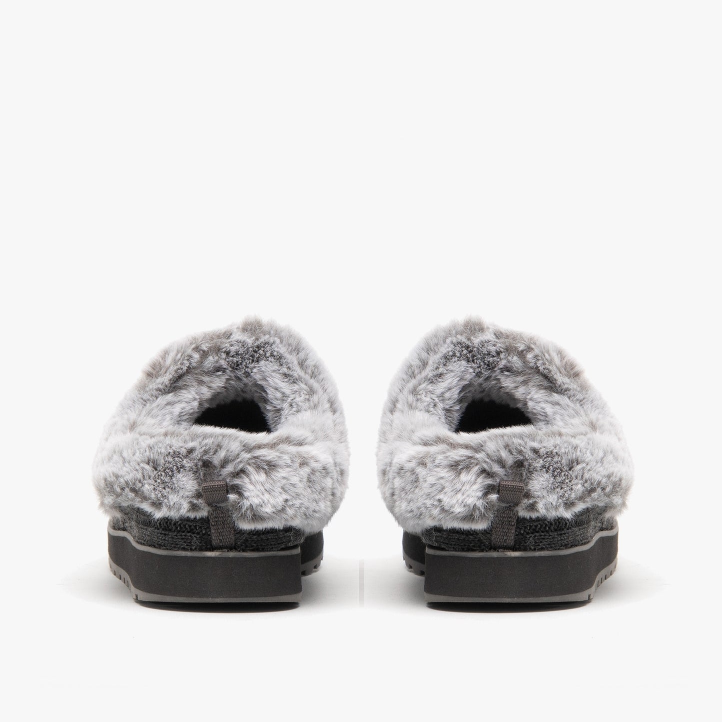 Skechers 31204/CCL KEEPSAKES ICE ANGEL Womens Mule Slippers Charcoal