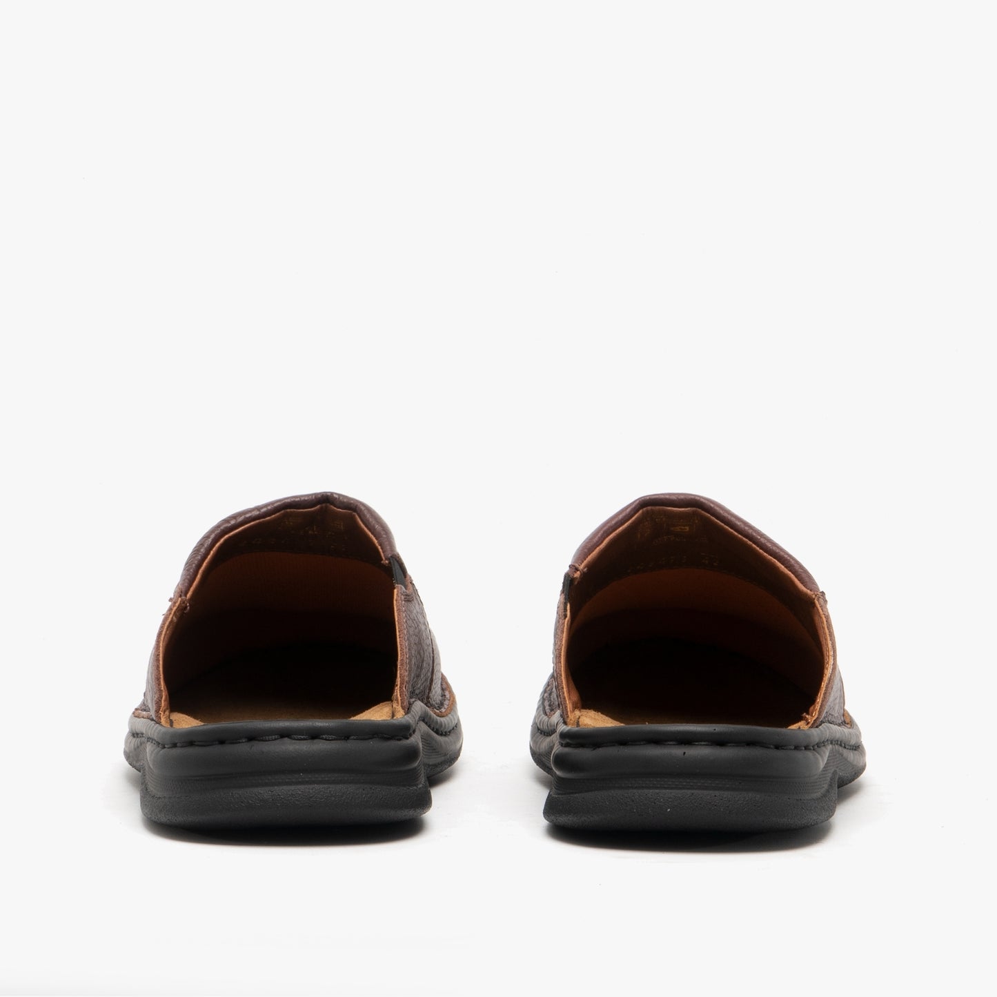 Josef Seibel KLAUS Mens Leather Mule Brasil/Black