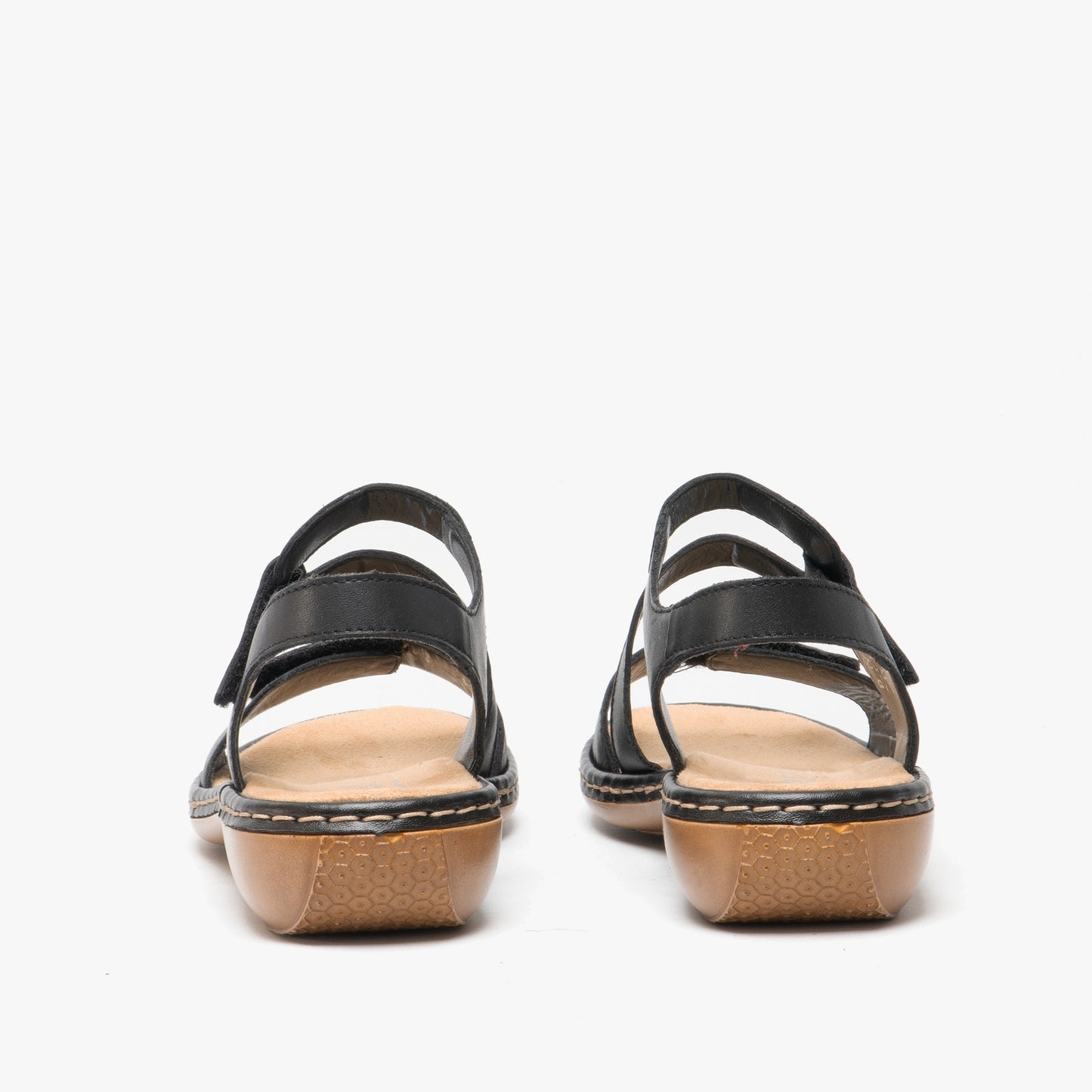 Rieker 659C7-00 Womens Sandals Black