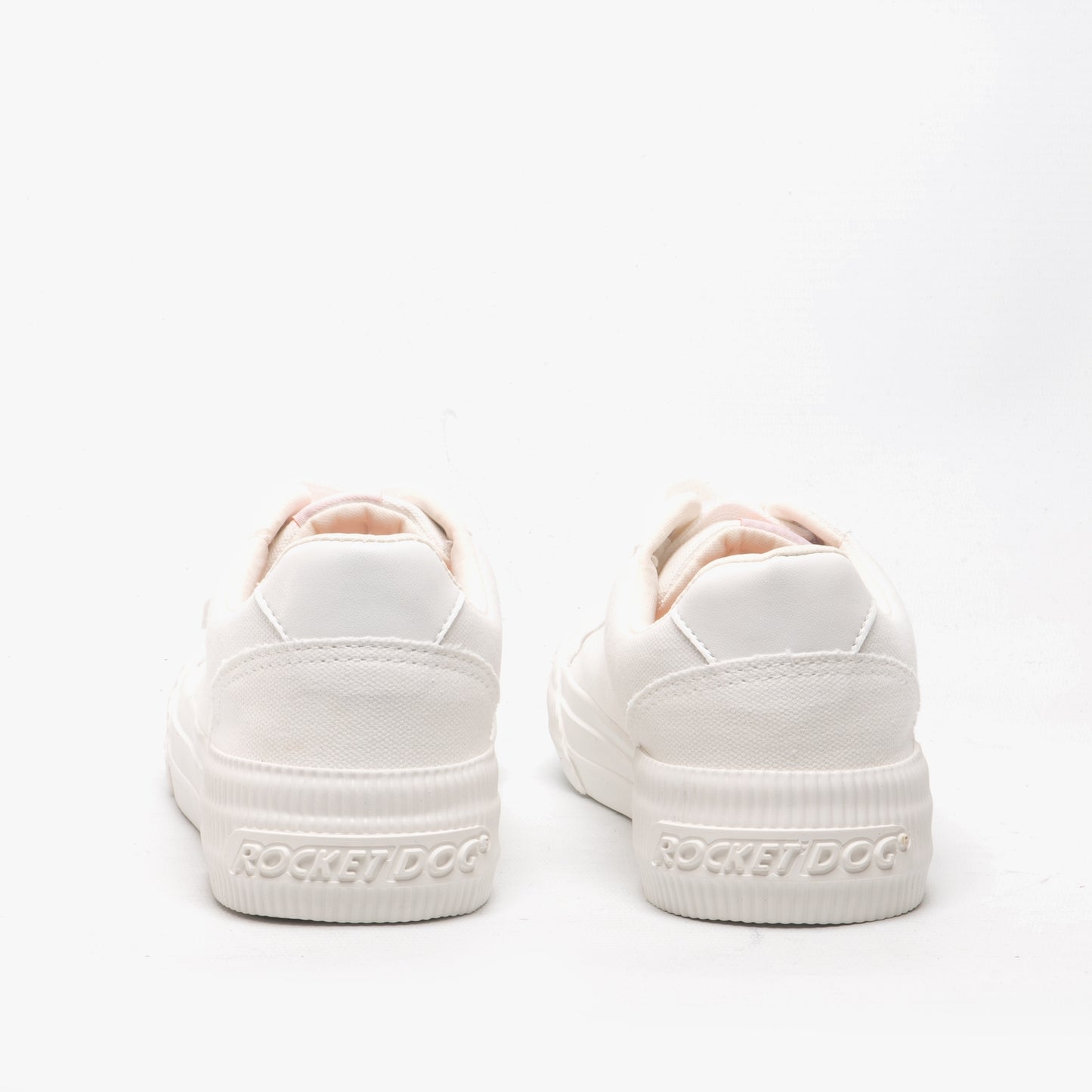 Rocket Dog CHEERY Womens Canvas Trainers White