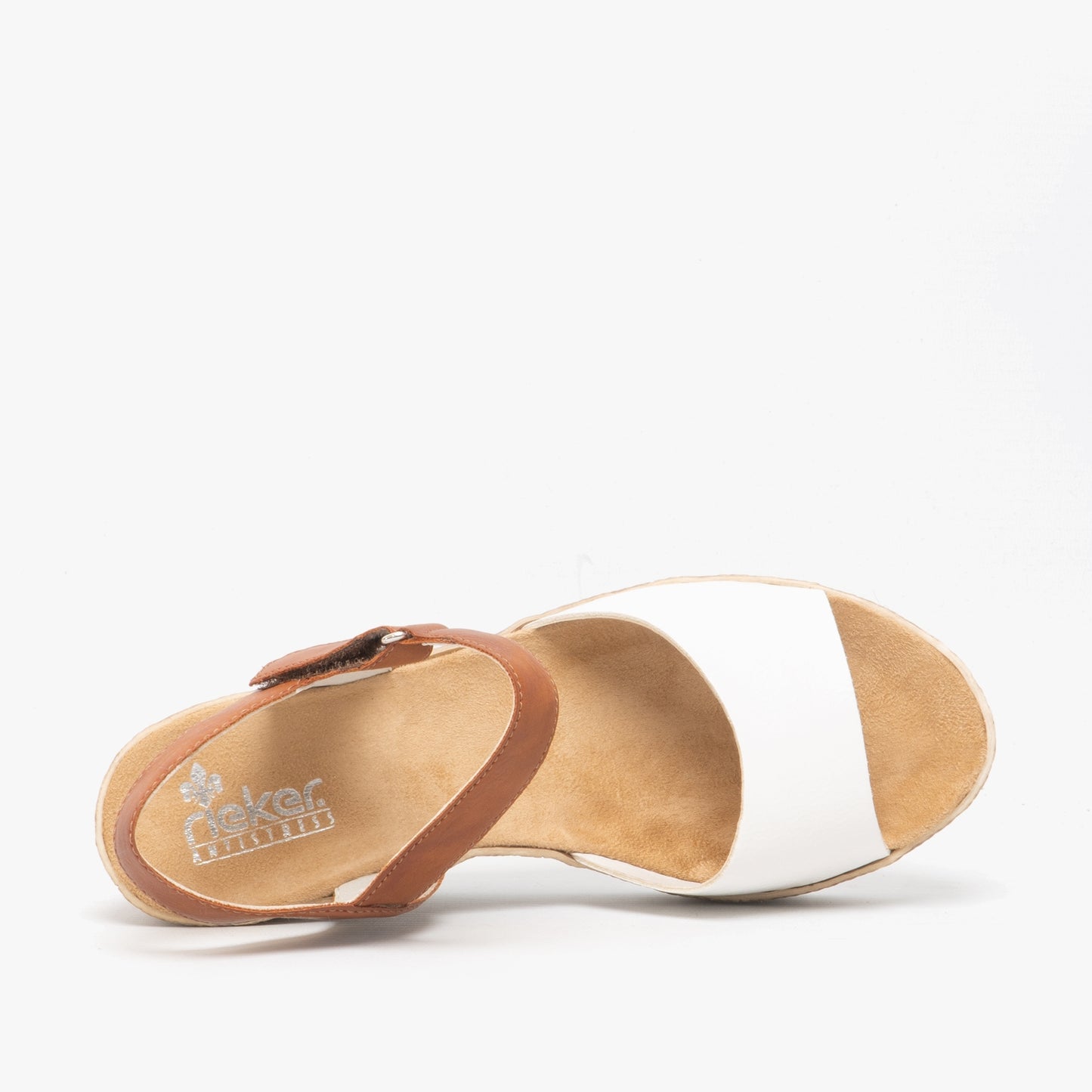 61953-80 Womens Sandals White/Cayenne