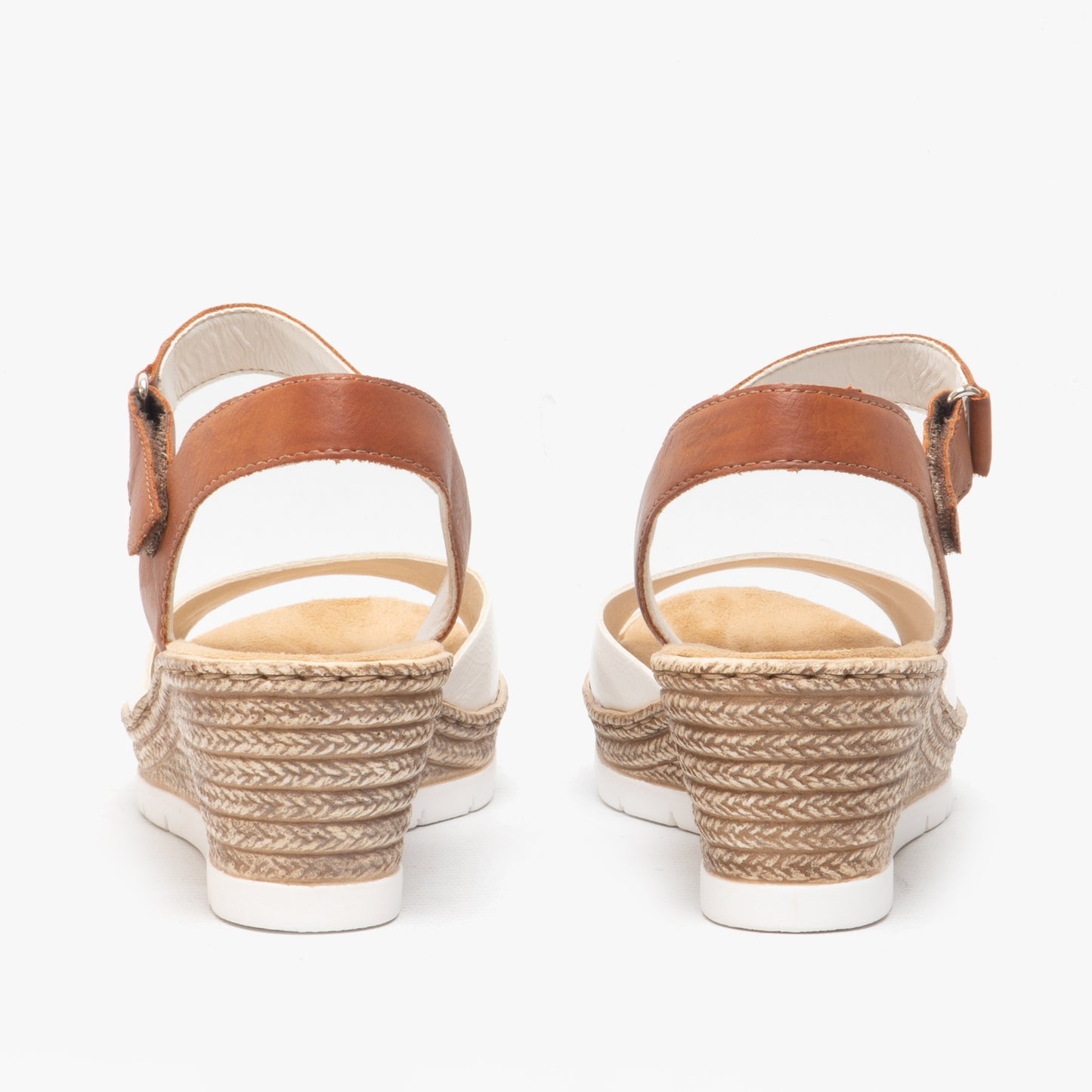 61953-80 Womens Sandals White/Cayenne