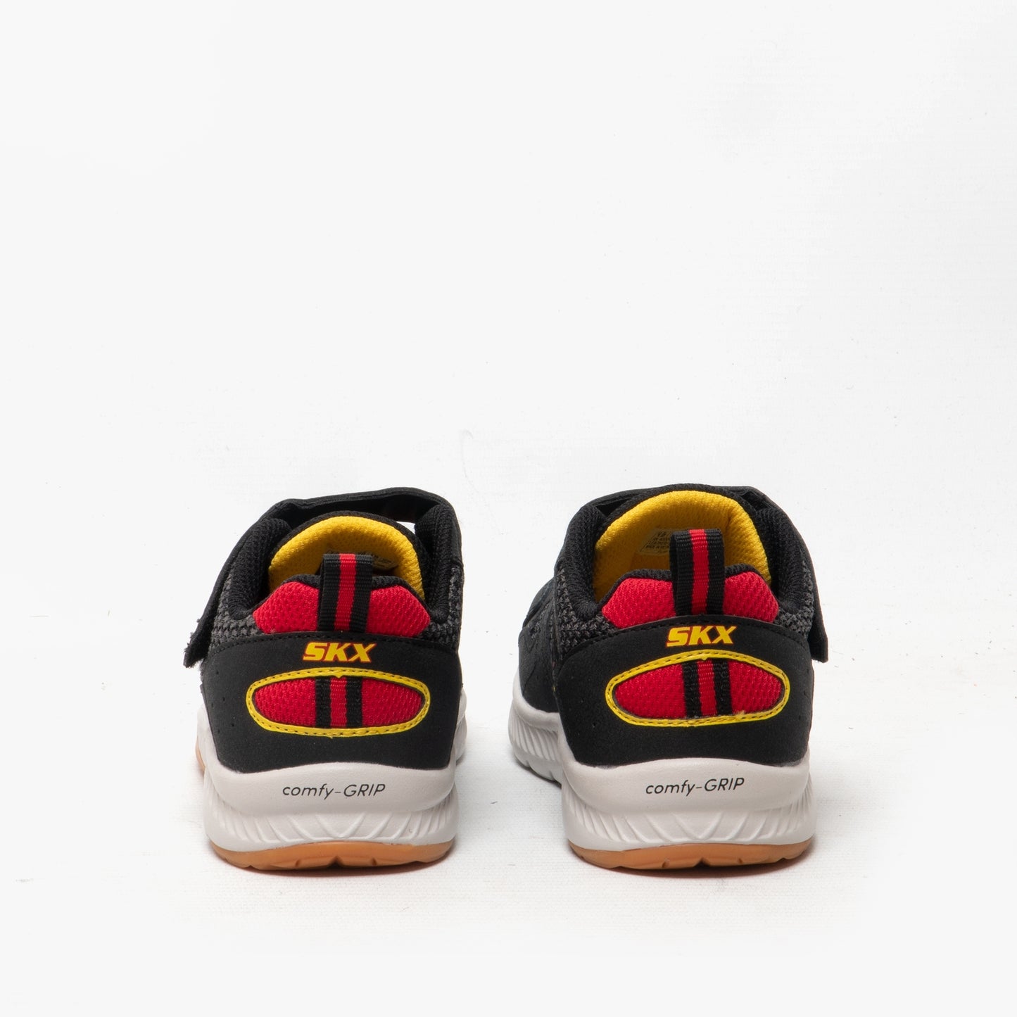 Skechers 400047N/BKRD COMFY GRIP Boys Trainers Black/Red