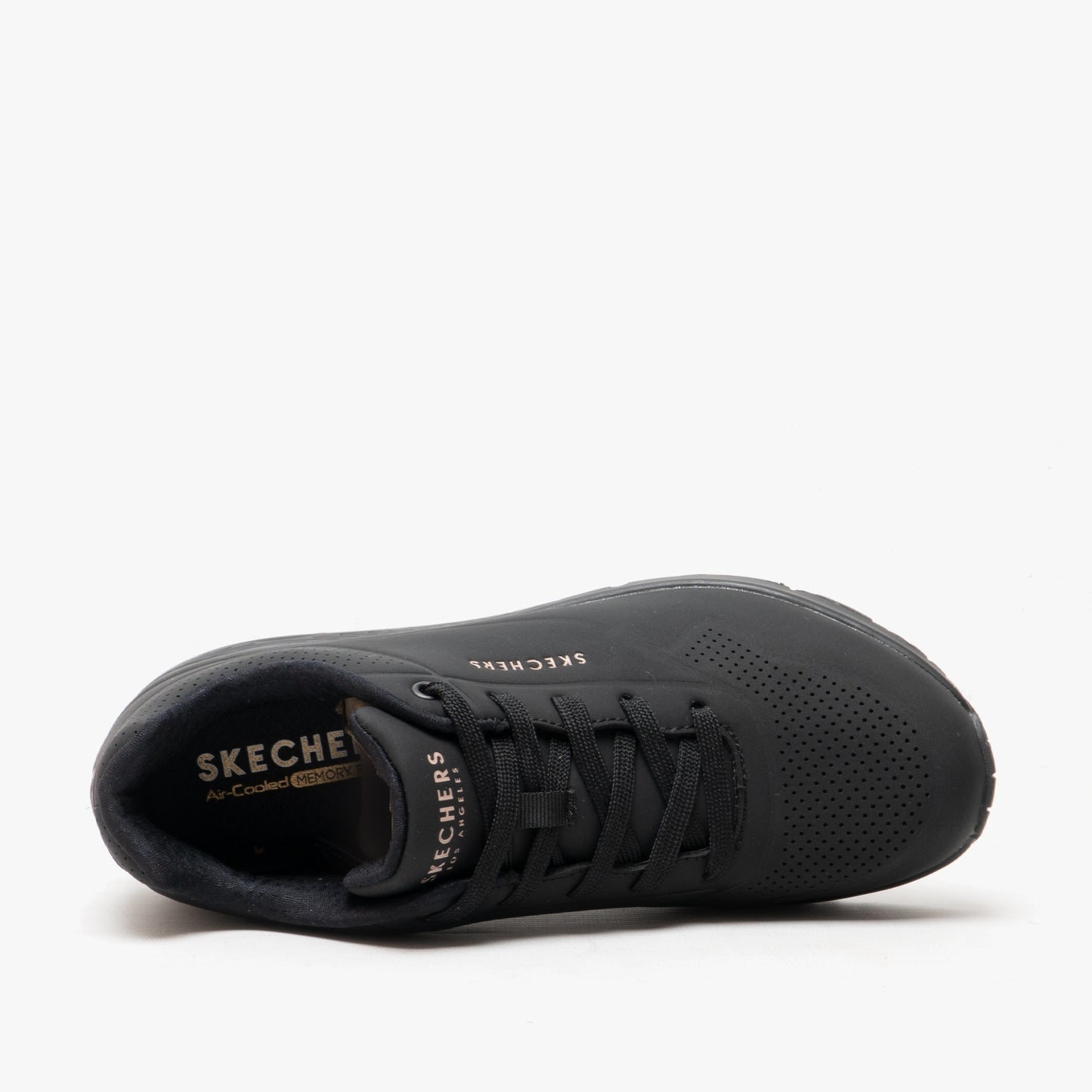 Skechers 73690/BBK UNO STAND ON AIR Womens Trainers Black