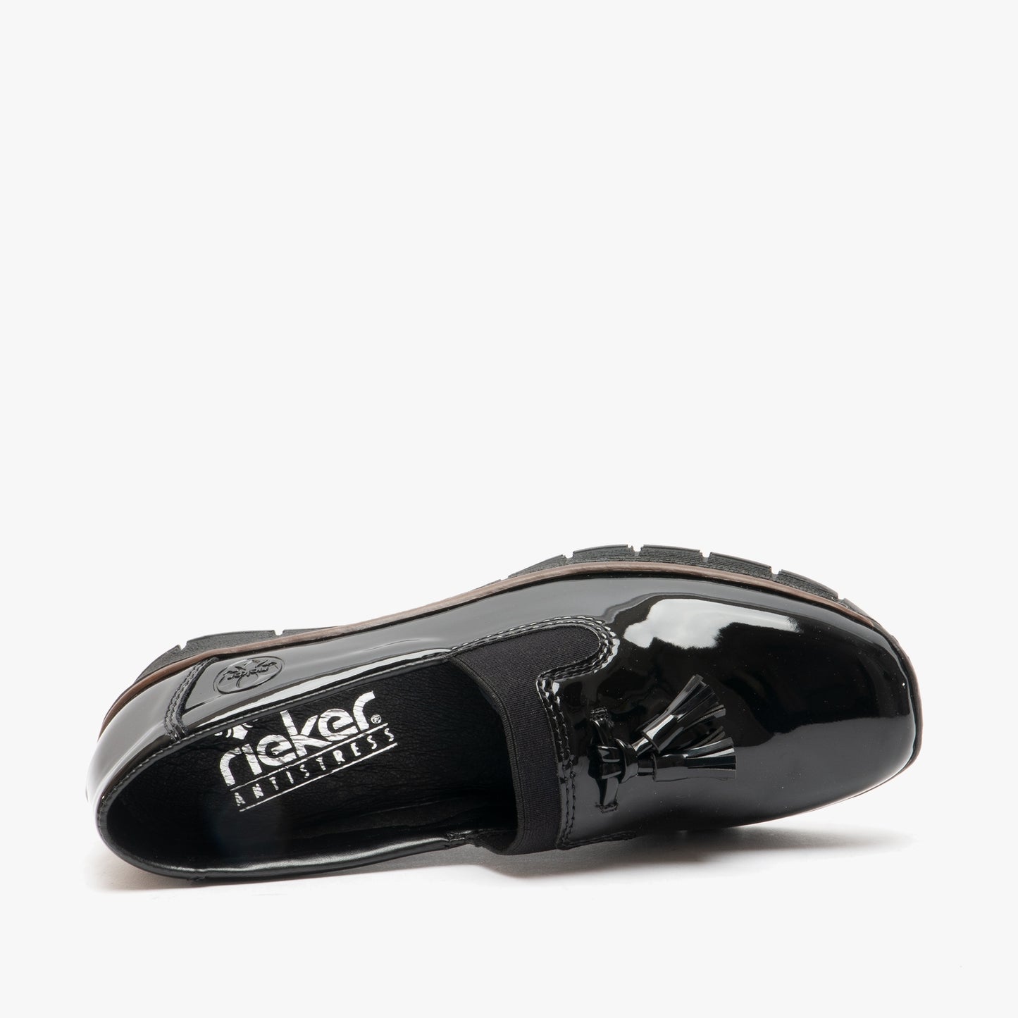53751-00 Womens Loafer Shoes Patent Black