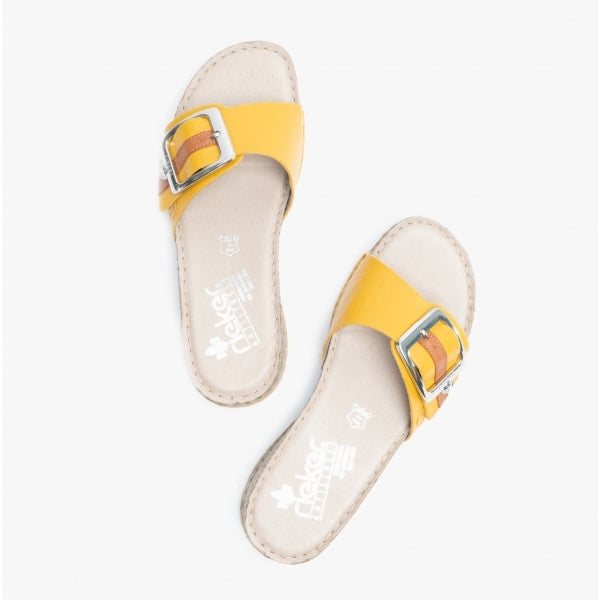 61187-68 Womens Sandals Yellow