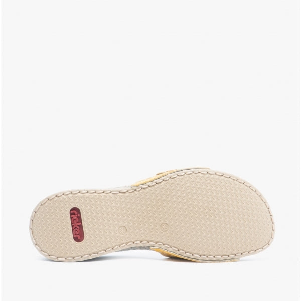 61187-68 Womens Sandals Yellow
