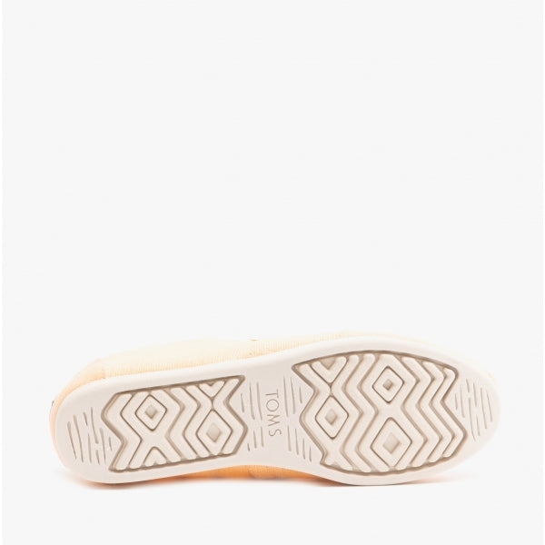 ALPARGATA Womens Canvas Espadrille Shoes Light Orange