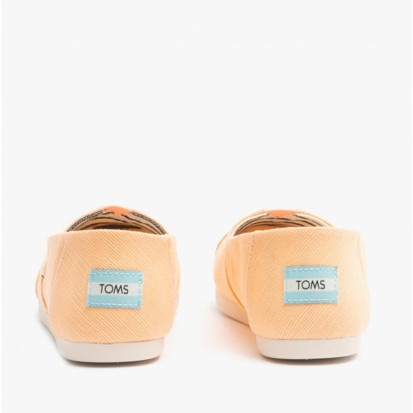 ALPARGATA Womens Canvas Espadrille Shoes Light Orange