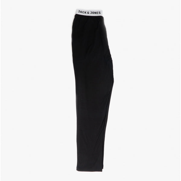 Jack & Jones RICKO Mens Cotton T-Shirt And Trousers Lounge Set Black