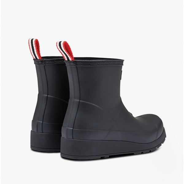 Hunter PLAY SHORT Womens Wellies Black