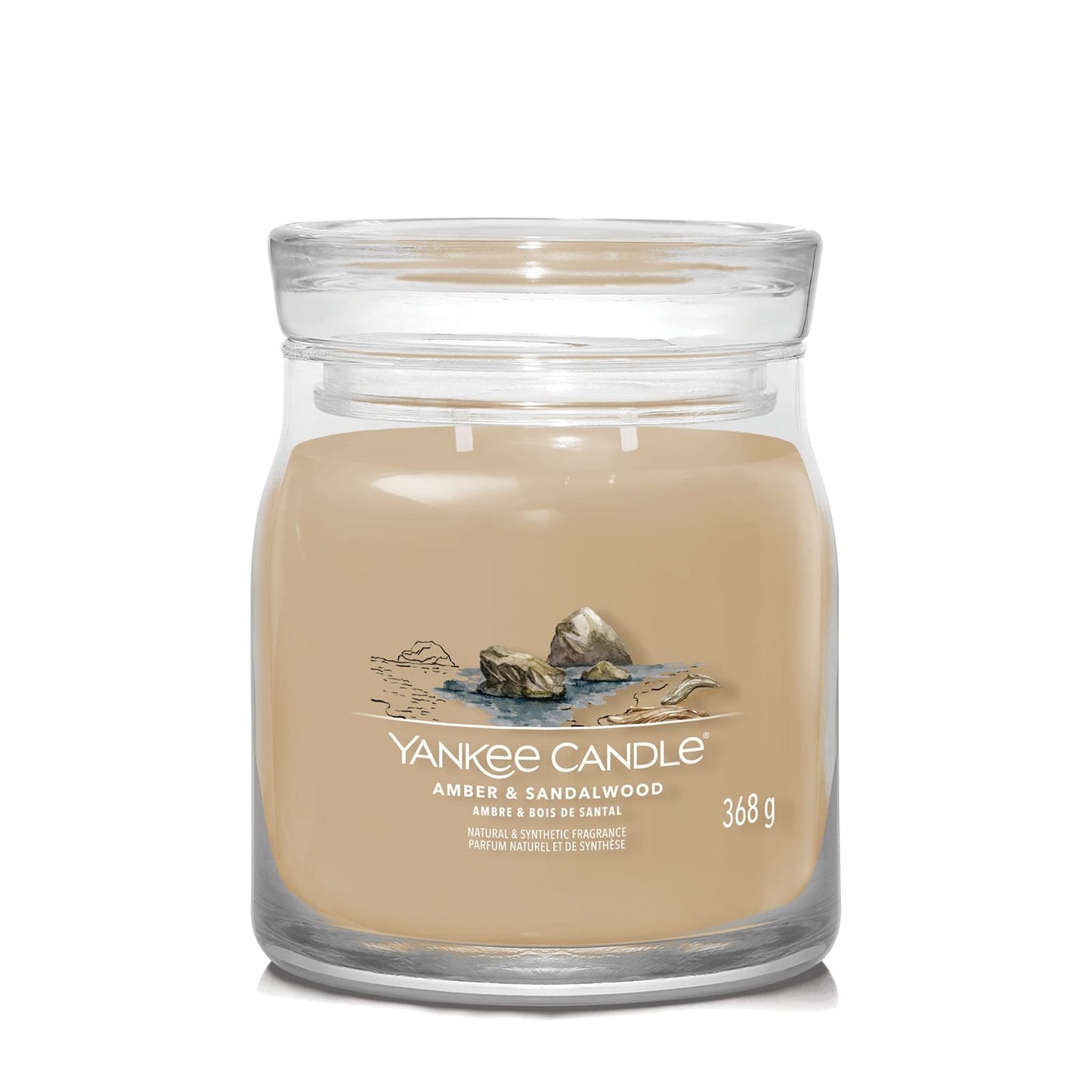 Amber & Sandalwood Signature Medium Jar