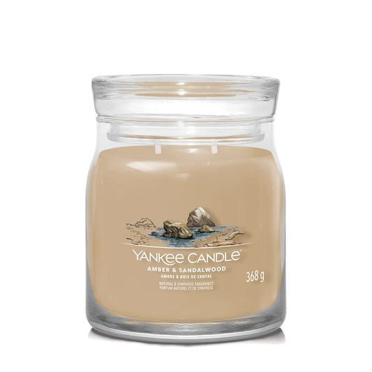 Amber & Sandalwood Signature Medium Jar