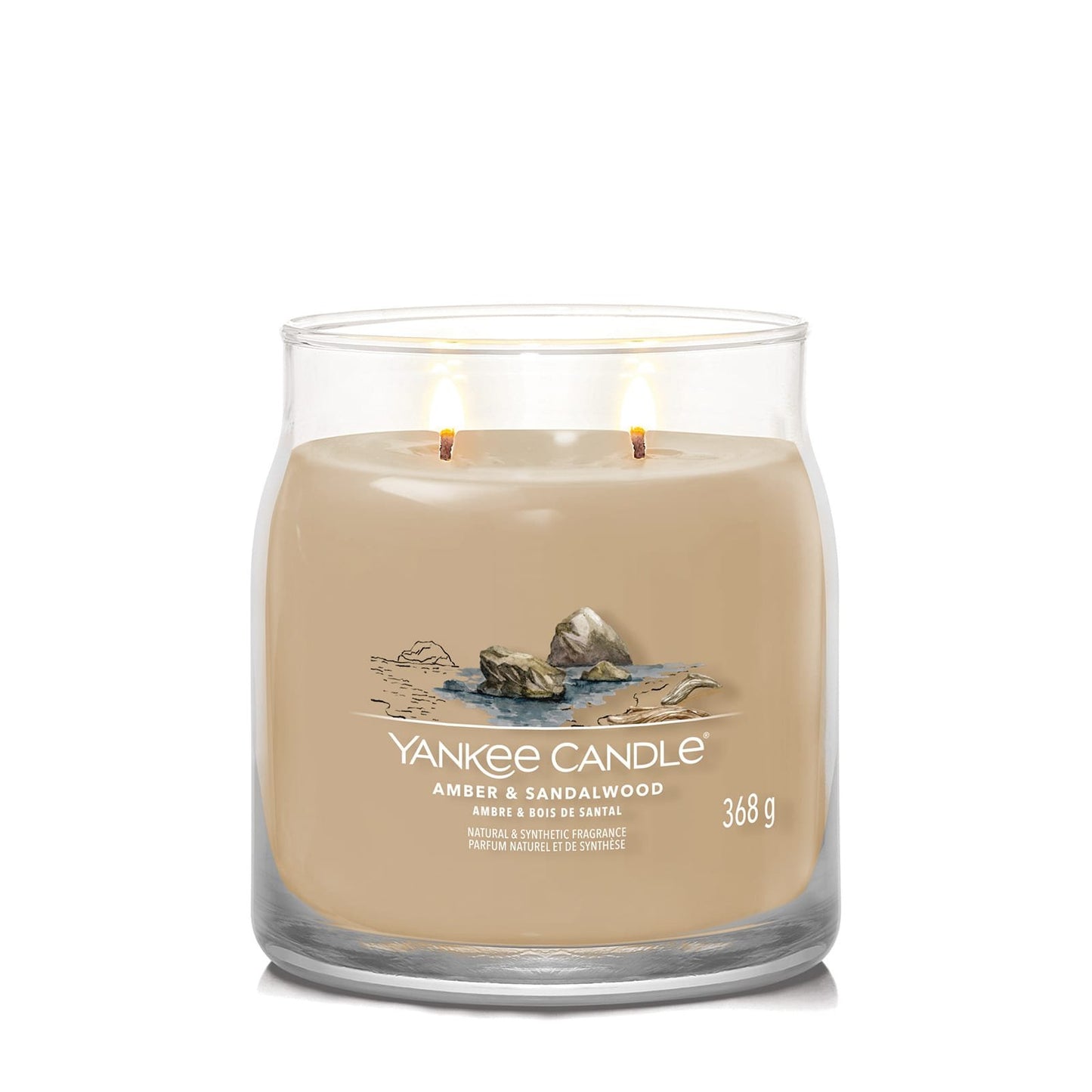 Amber & Sandalwood Signature Medium Jar