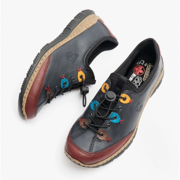N3271-35 Womens Shoes Navy/Combi