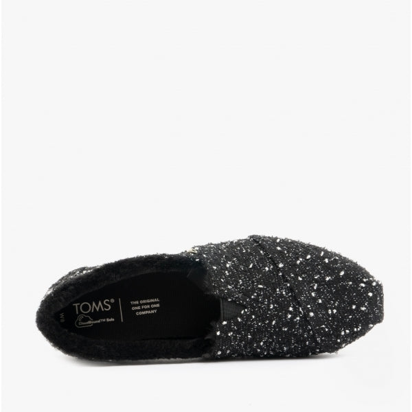 ALPARGATA Womens Boucle Espadrilles Black
