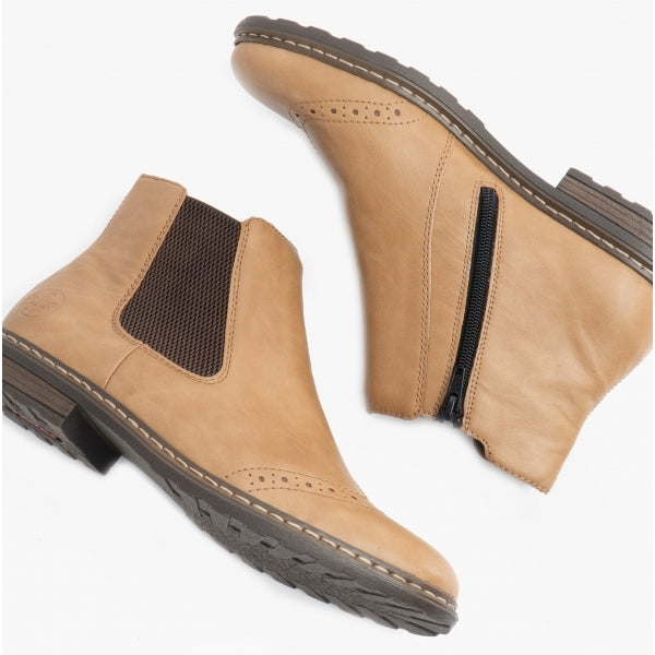 71072-20 Womens Ankle Boots Brown