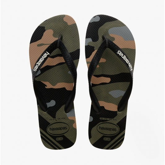 Havaianas HAV TOP CAMU Mens Flip Flops Green