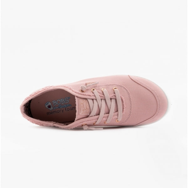 Skechers 33492/ROS BOBS B CUTE Womens Slip-On Trainers Rose