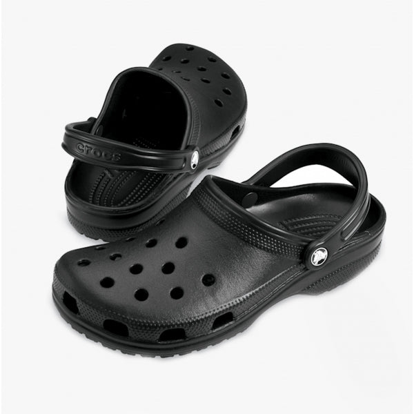 Crocs 10001-001 CLASSIC Unisex Clogs Black