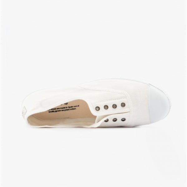 Victoria 1915 INGLESA DREC Womens Canvas Pumps White