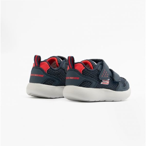 Skechers 407235N/NVRD DYNA-LITE-HENDLER Boys Trainers Navy Red