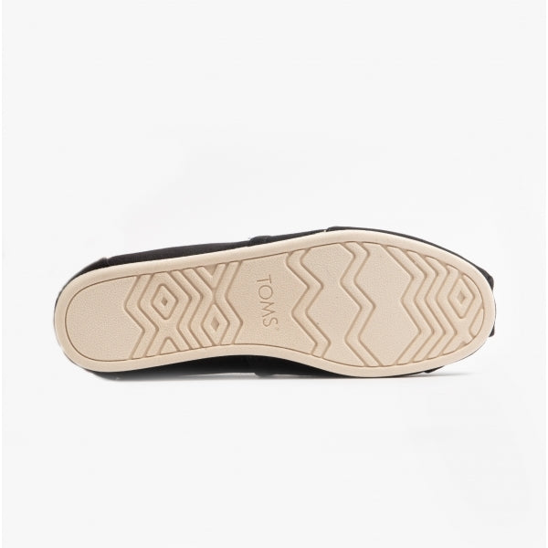 ALPARGATA Mens Canvas Espadrilles Black/Chevron