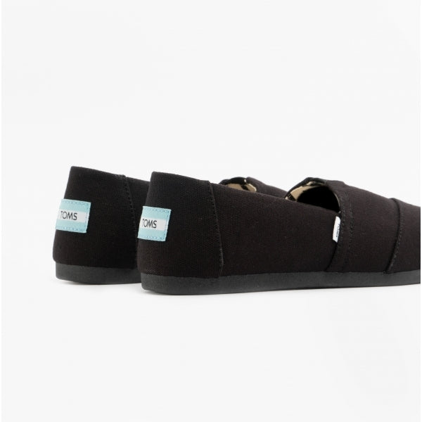 ALPARGATA Womens Cotton Espadrille Black