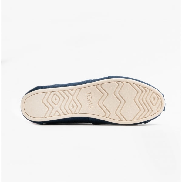 ALPARGATA Womens Cotton Espadrille Navy