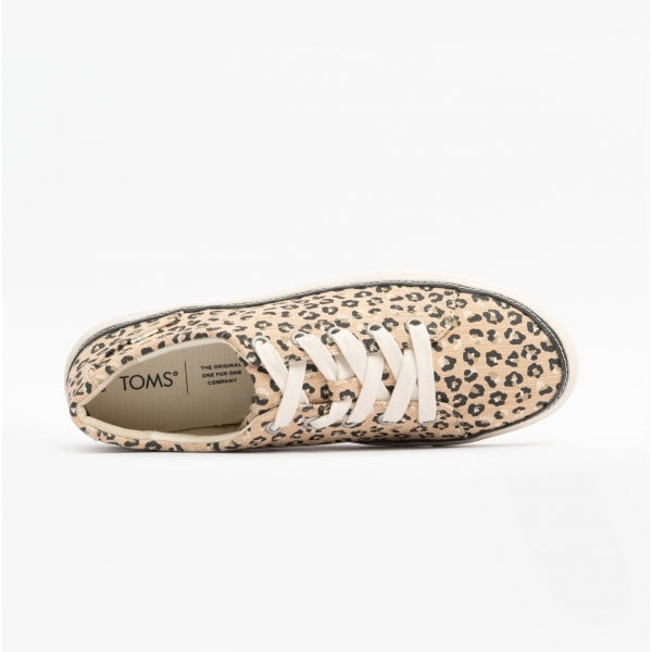 ALEX Womens Cotton Casual Trainers Natural