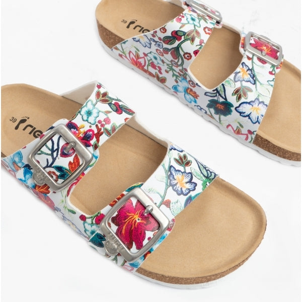 69384-90 Womens Sandals Multi floral