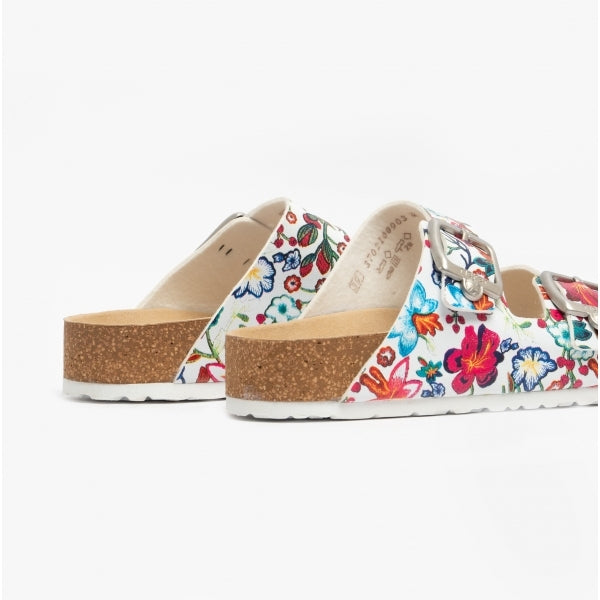 69384-90 Womens Sandals Multi floral