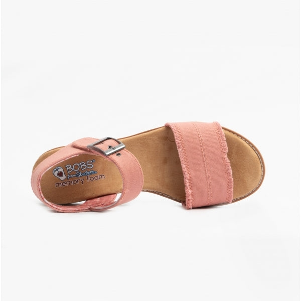 Skechers 113541/CRL DESERT KISS-ADOBE PRINCESS Womens Strap Sandals Coral
