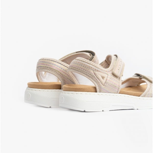 V8177-90 Womens Sandals Beige multi