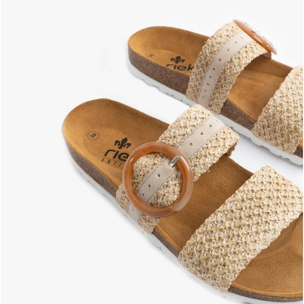 V8091-60 Womens Sandals Beige