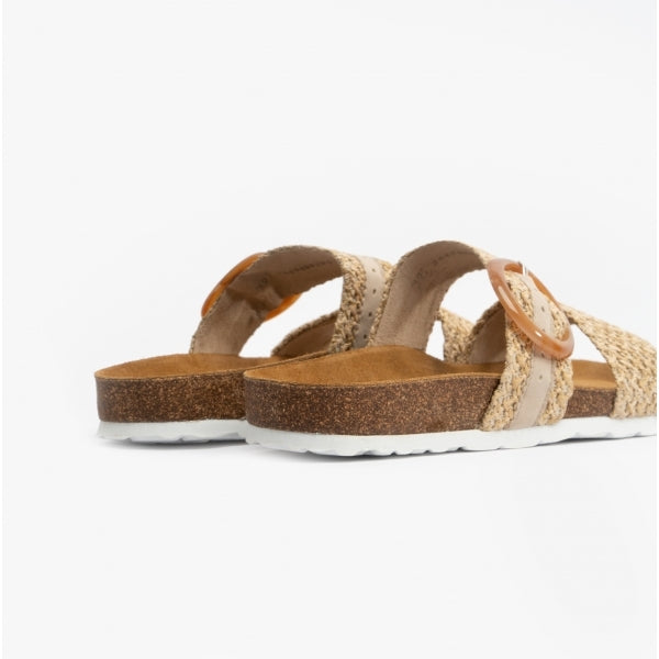 V8091-60 Womens Sandals Beige