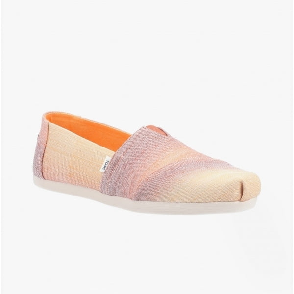 TOMS ALPARGATA OMBRE Womens Fabric Slip-On Shoes Brown