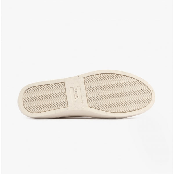 ALEX BIRCH Womens Cotton Casual Trainers Natural