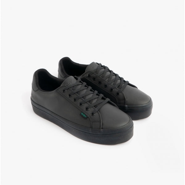 Kickers 116747 TOVNI LACER VEGAN Unisex School Shoes Black