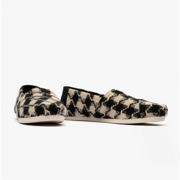 ALPARGATA Womens Espadrille Black/White