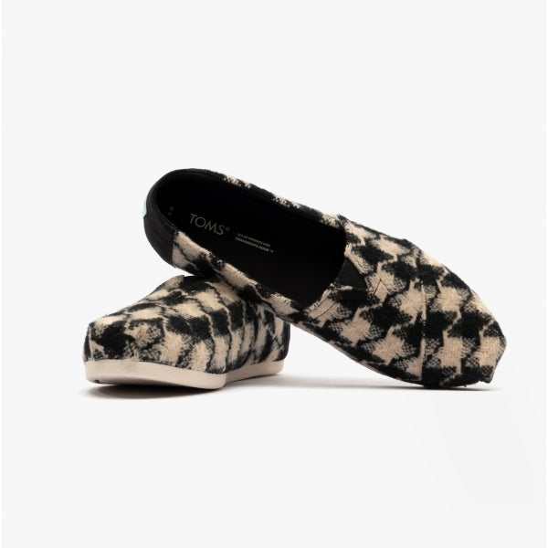 ALPARGATA Womens Espadrille Black/White