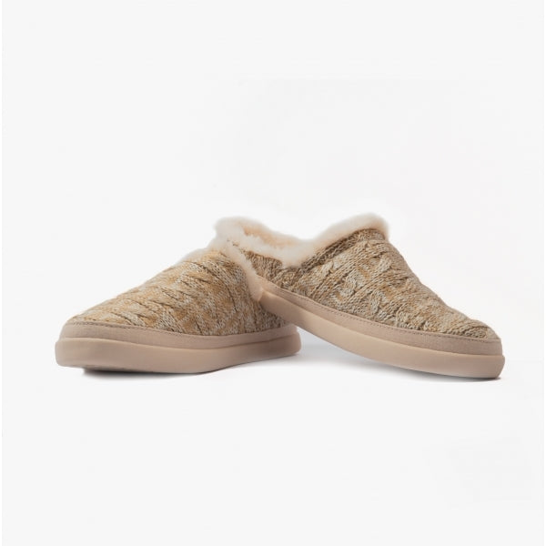 TOMS SAGE Womens Slippers Natural