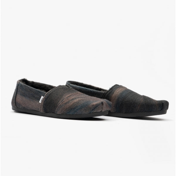 ALPARGATA Womens Espadrille Black/Brown