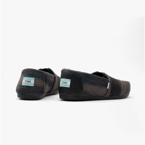 ALPARGATA Womens Espadrille Black/Brown