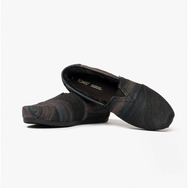 ALPARGATA Womens Espadrille Black/Brown