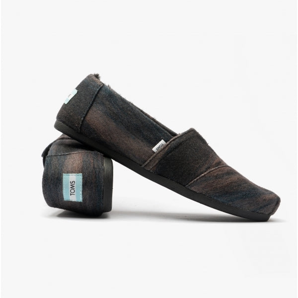 ALPARGATA Womens Espadrille Black/Brown