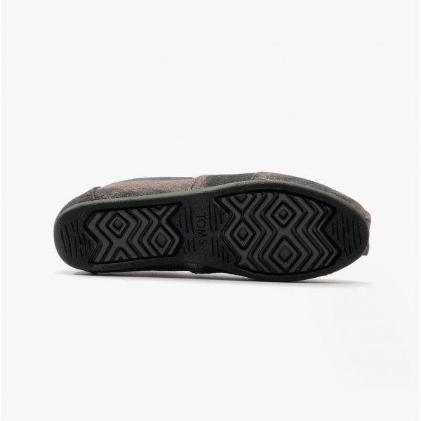 ALPARGATA Womens Espadrille Black/Brown