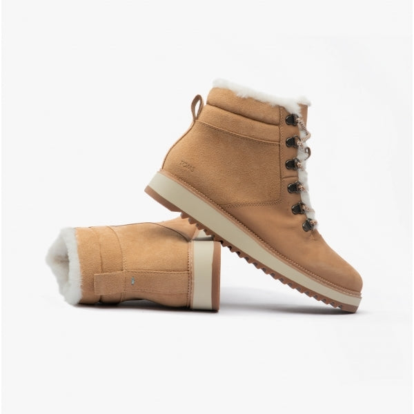MOJAVE Womens Suede Waterproof Boots Brown